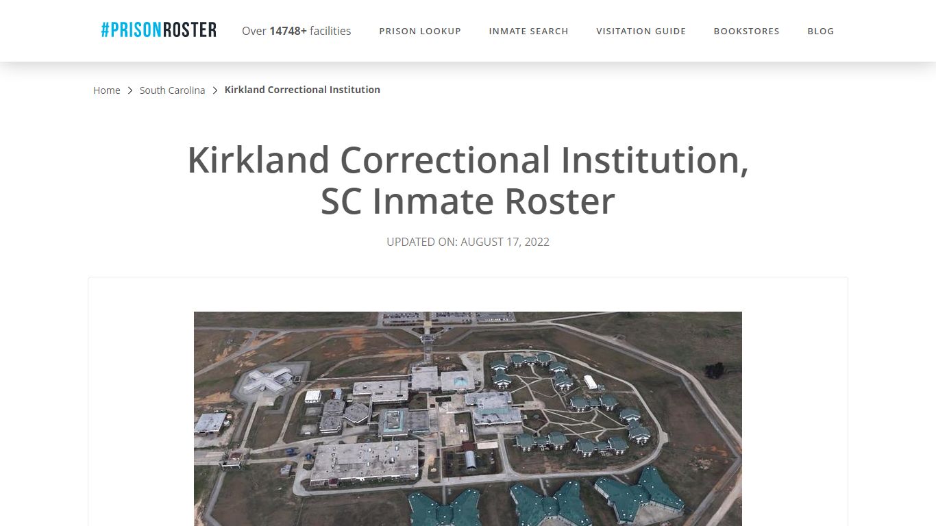 Kirkland Correctional Institution, SC Inmate Roster - Prisonroster