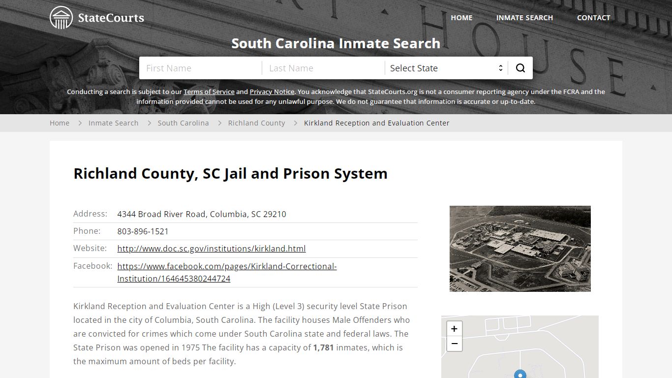Richland County, SC Jail and Prison System - State Courts